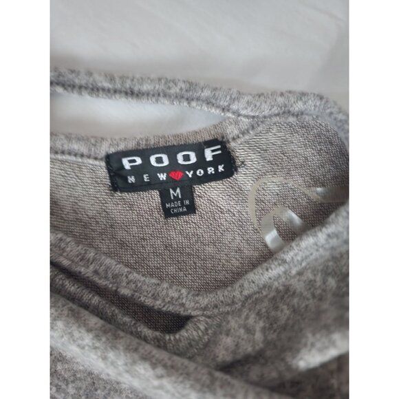 POOF New York Women's Sequins Halloween Black Cat Pumpkin Tunic Top Size Medium - Picture 6 of 12